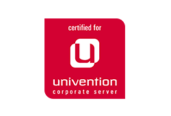Certified for Univention Corporate Server badge